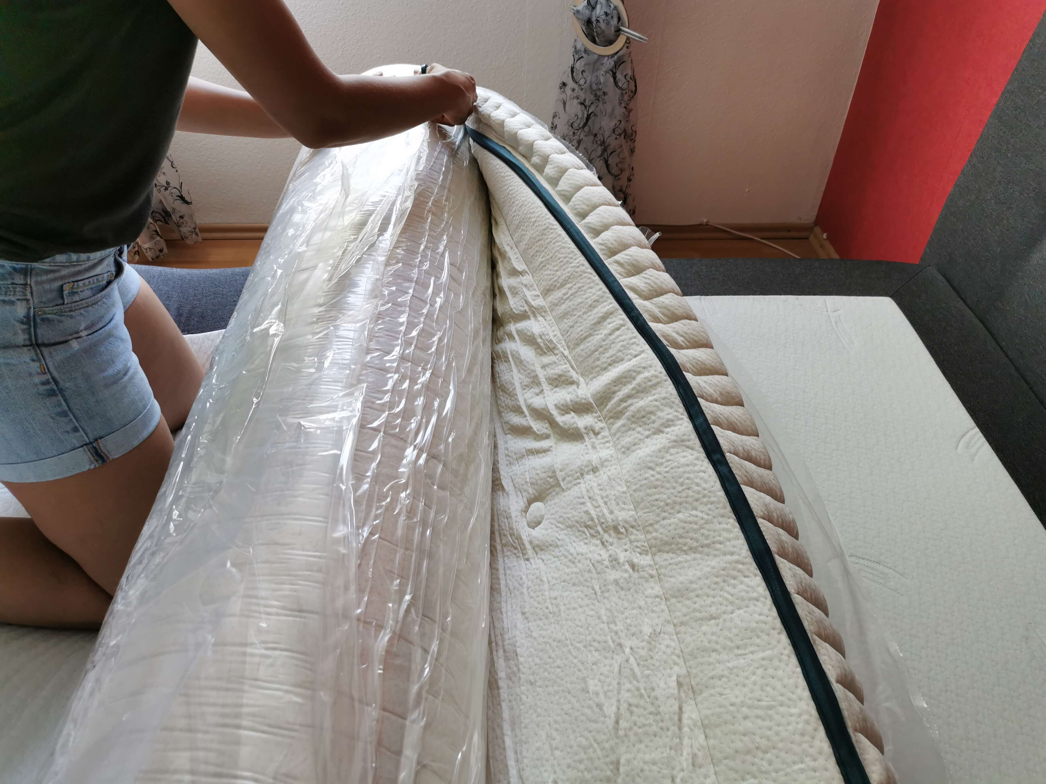 deballage matelas kipli latex